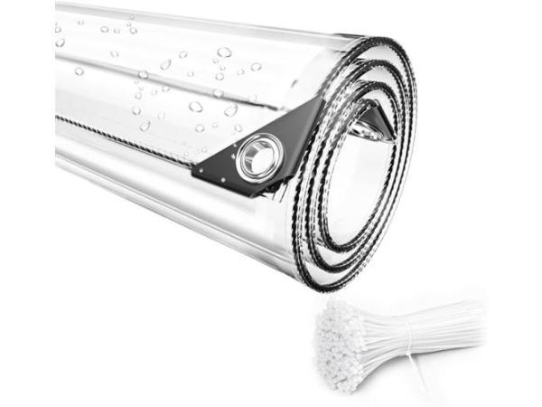 Veiling - Lanbent zeildoek (1,5 x 6 m) transparant, Doe-het-zelf en Bouw, Zeil en Folie