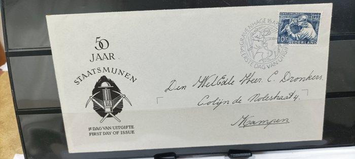 Nederland 1952 - Eerste-dag enveloppen bij uitgifte,, Timbres & Monnaies, Timbres | Pays-Bas