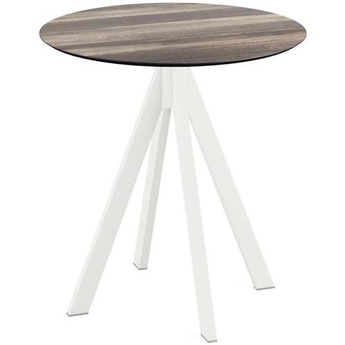 Inklapbare Tafel | INFINITY | HPL/RVS | Houtlook Blad | Wit, Zakelijke goederen, Horeca | Keukenapparatuur, Nieuw in verpakking