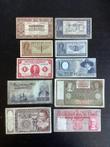 Pays-Bas - 10 banknotes Gulden 1938-1949 included