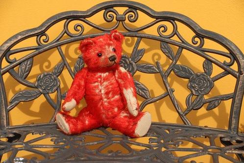 Engelse beer 1919-1920, super mooi - Ours en peluche -, Antiek en Kunst, Antiek | Speelgoed