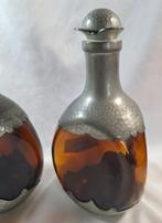 Daalderop KMD - Vaas (2) - Aardewerk - Whiskey knijpflessen