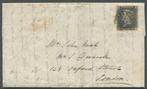 Groot-Brittannië 1840 - Penny black PLATE 11 ON COVER -, Postzegels en Munten, Gestempeld