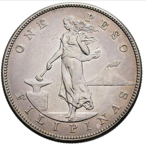 Philippines. 1 Peso 1903, Postzegels en Munten, Munten | Europa | Niet-Euromunten