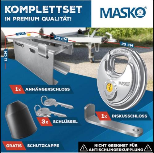 Aanhangwagenslot voor gekoppelde en afgekoppelde aanhangwage, Doe-het-zelf en Bouw, Gereedschap | Overige machines, Verzenden