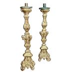 Antiques - Chandelier (2) - Bois - Paire de chandeliers, Antiek en Kunst