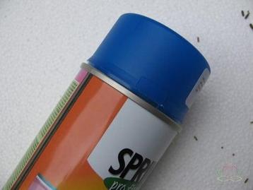 Spring pro florist bloemenverfspray 599 fluor blue neonverf beschikbaar voor biedingen
