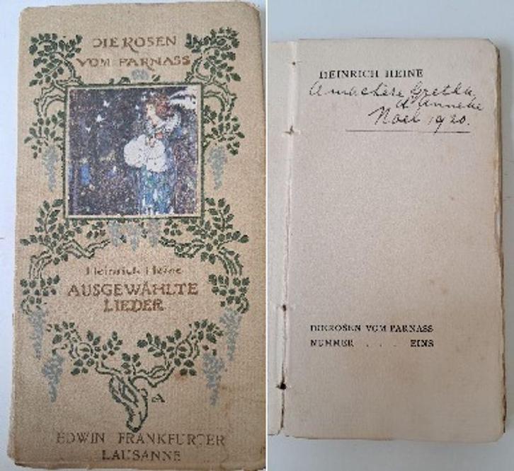 Heinrich Heine - Die Rosen vom Parnass – Ausgewählte Lieder, Boeken, Overige Boeken, Verzenden