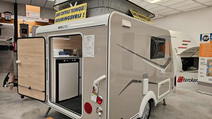 Trigano Silver Freestyle 270 !!! - 750kg !!!!!, Caravans en Kamperen, Caravans, 500 - 750 kg, Airco, Disselslot, Douche, Fietsenrek