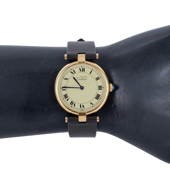 Cartier - Must de Cartier Vendome - Sans Prix de Réserve -, Handtassen en Accessoires, Horloges | Heren