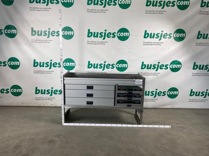 Aluca aluminium bedrijfswageninrichting gebruikt (nr 2425), Auto-onderdelen, Overige Auto-onderdelen, Gebruikt, Verzenden
