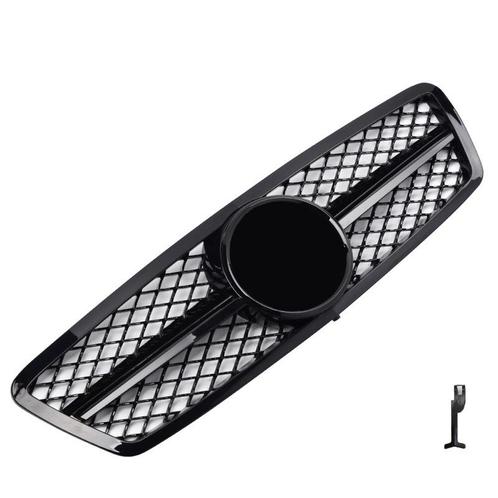 Sport grille geschikt voor Mercedes W203 S203 C-Klasse glans, Auto diversen, Auto-accessoires, Verzenden
