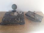 Ensemble de bureau (4) - Art Deco Bureauset - Bronze,