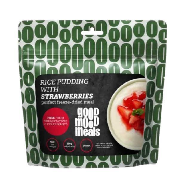 Rijstpudding met Aardbeien - Good Mood Meals, Diversen, Levensmiddelen, Verzenden