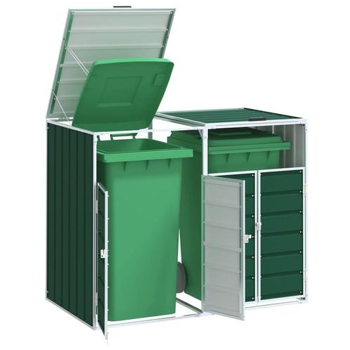 vidaXL Containerberging voor 2 containers 144x81x113 cm, Doe-het-zelf en Bouw, Containers, Verzenden