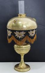 Tafellamp - Glas, Messing - Lampe Parisienne 55 cm, Antiek en Kunst