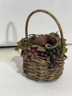 sculptuur, Canestro di Frutta di stagione Presepe Napoletano, Antiek en Kunst