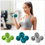 Dumbbellset halterset, 3 paar - totaal 12 kg - 2x1 kg, 2x2, Verzenden, Nieuw