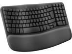 Veiling - Logitech Wave Keys Draadloos toetsenbord QWERTZ, Informatique & Logiciels, Claviers