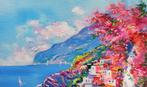 Alfredo Grimaldi (1950) - Positano in bloom
