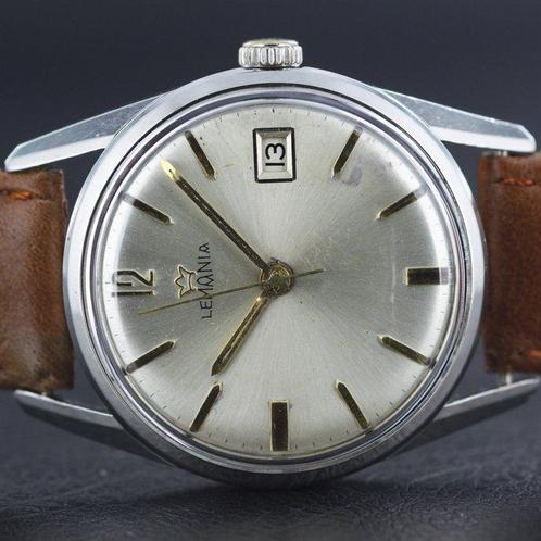 Lemania - 939 KO-63 - Zonder Minimumprijs - Heren -, Handtassen en Accessoires, Horloges | Heren
