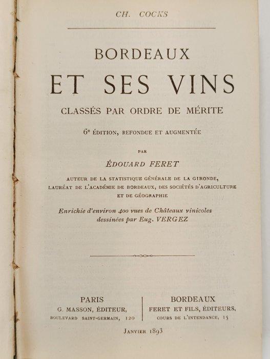 Charles Cocks - Bordeaux et ses vins - 1893, Antiek en Kunst, Antiek | Boeken en Manuscripten