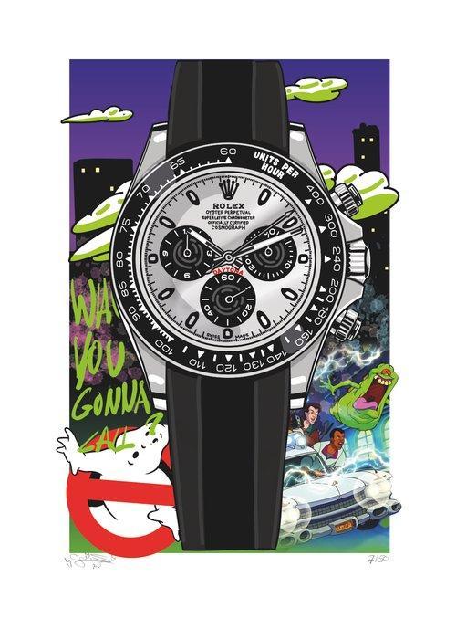 Louis Michel Krüger - Daytona‘s Ghostwatch (3D - Artwork), Antiquités & Art, Art | Objets design