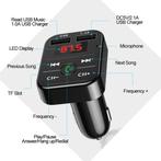 Dual USB Autolader Bluetooth Handsfree Oplader FM Radio Kit, Telecommunicatie, Mobiele telefoons | Toebehoren en Onderdelen, Verzenden