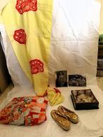 Compleet traditioneel Japans kimono voor meisjes - Zijde,