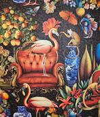 Zeldzame Paradise living room stof - 300x280cm - Originele, Antiek en Kunst