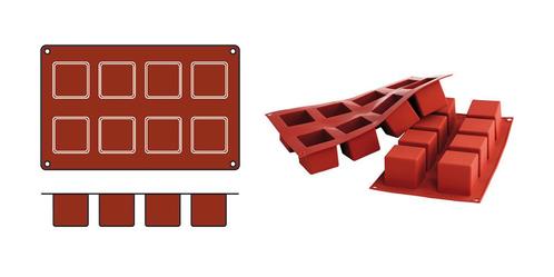 Bakmat | Cubes Silikomart, Zakelijke goederen, Horeca | Keukenapparatuur, Nieuw in verpakking, Verzenden