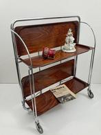 Bremshey & Co - Serveerwagen - Staal, Gerlinol (hout)
