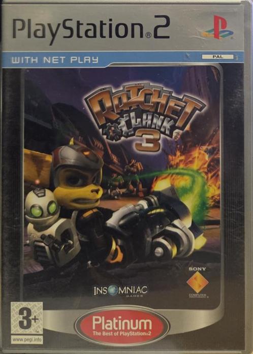 Ratchet & Clank 3 platinum (ps2 used game), Games en Spelcomputers, Games | Sony PlayStation 2, Ophalen of Verzenden