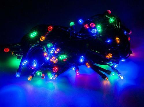 LED Kerstboom Twinkle verlichting - 10m - RGB, Maison & Meubles, Lampes | Suspensions, Envoi