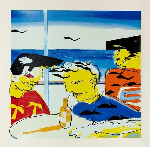 Herman Brood Zeefdruk: The Cruise, Antiek en Kunst, Kunst | Litho's en Zeefdrukken, Ophalen of Verzenden