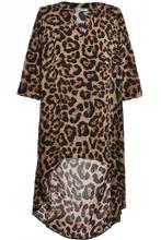 Tuniek Gozzip animal print lang maat 54/56, Vêtements | Femmes, Blouses & Tuniques, Verzenden