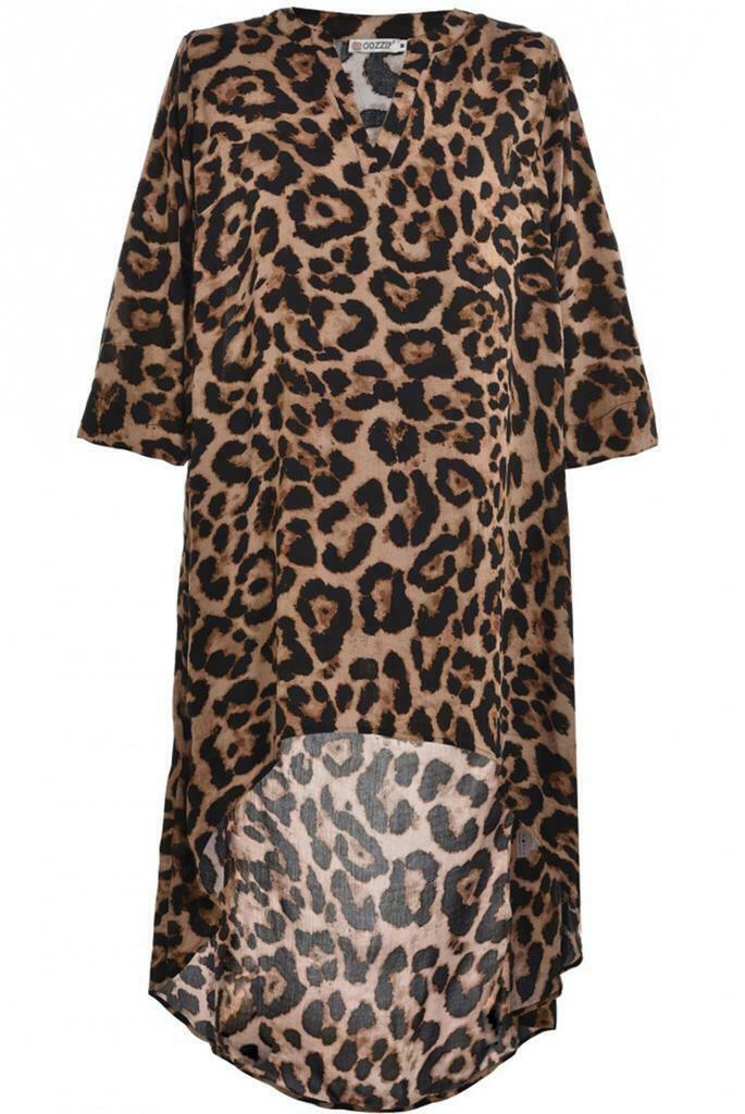 Tuniek Gozzip animal print lang maat 54/56, Vêtements | Femmes, Blouses & Tuniques, Envoi