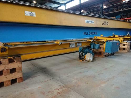 2x Demag enkelligger hangkraan 3.840mm x 500 kg, Bricolage & Construction, Outillage | Autres Machines, Enlèvement