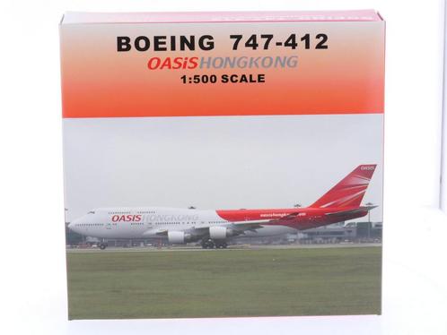 Schaal 1:500 Net Models BLFC500 Oasis Hong Kong Boeing 74..., Hobby en Vrije tijd, Modelbouw | Vliegtuigen en Helikopters, Gebruikt