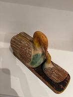 Lokeend - Coppia di Cigni Periodo 1950/1960 legno scolpito e, Antiek en Kunst