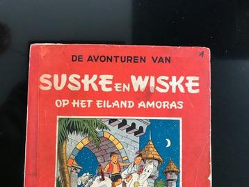 Suske en Wiske RV-01 - Op het Eiland Amoras - 1 Album - beschikbaar voor biedingen