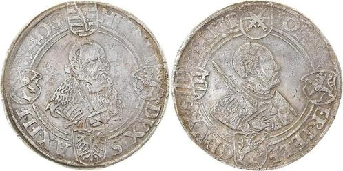 1 taler, daalder Annaberg Sachsen 1540 Joh Fr Heinrich, Timbres & Monnaies, Monnaies | Europe | Monnaies non-euro, Envoi
