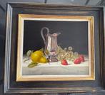 Roy Hodrien (1957) - Silver Jug with Strawberries and a Pear