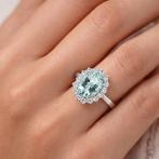 Zonder minimumprijs - Ring - 18 karaat Witgoud - 2.40ct. tw., Handtassen en Accessoires, Ringen, Nieuw