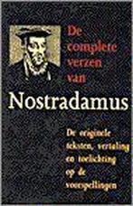De complete verzen van Nostradamus 9789038902678 Nostradamus, Boeken, Verzenden, Zo goed als nieuw, Nostradamus