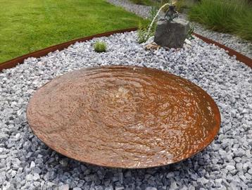 GoFire Soho Waterschaal cortenstaal 120 cm - Super deal, Verzenden