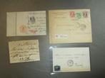 België 1890/1950 - Verzameling poststukken vanaf klassieke, Postzegels en Munten, Postzegels | Europa | België, Gestempeld