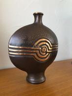 Vaas - Verguld brons, Gepatineerd brons