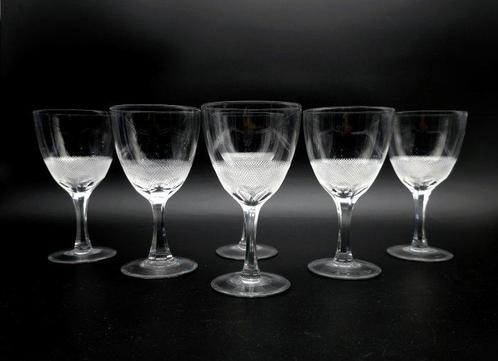 Moser & Söhne - Drinkset (6) - KONINKLIJK - Kristal -, Antiek en Kunst, Antiek | Meubels | Tafels