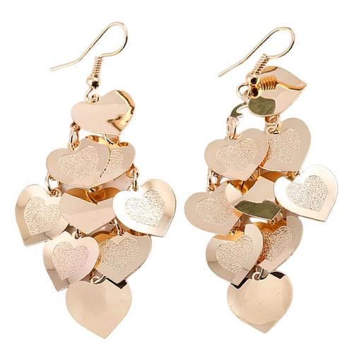 Fako Bijoux® - Oorbellen - Aluminium - Kleine Hartjes -, Handtassen en Accessoires, Oorbellen, Verzenden